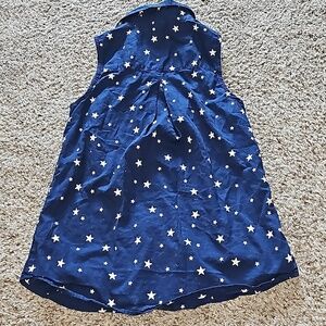 Faded Glory Button Down Tank Top